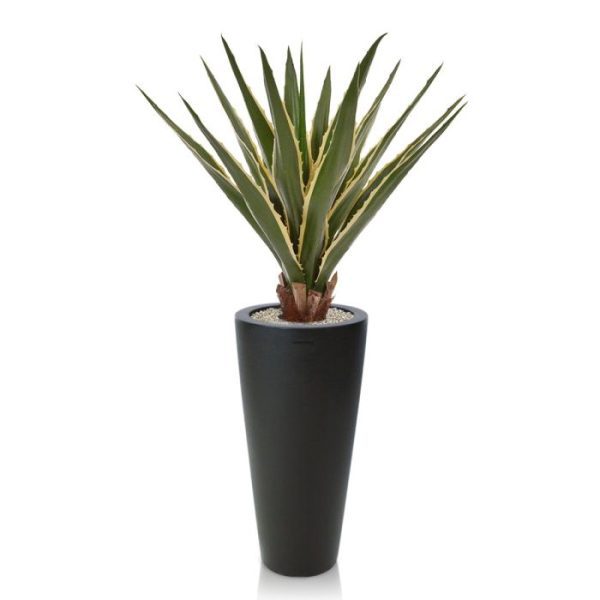 Furcraea Agave kunstplant 80 cm bont 6