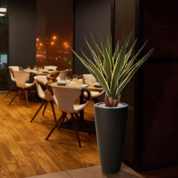 Furcraea Agave kunstplant 80 cm bont 9