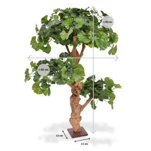Nieuw - Ginkgo Bonsai deluxe kunstboom 95 cm