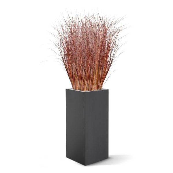 Dit kunst Grasboeket 60 cm rood is perfect te gebruiken om plantenbakken mee op te steken. Door zijn opbouw staat het kunstgras bijzonder goed op hoge potten