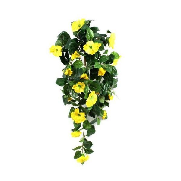 Hangpetunia Deluxe geel 80cm 3