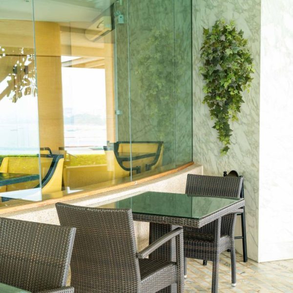 Hedera hangplant 100 cm groen 8