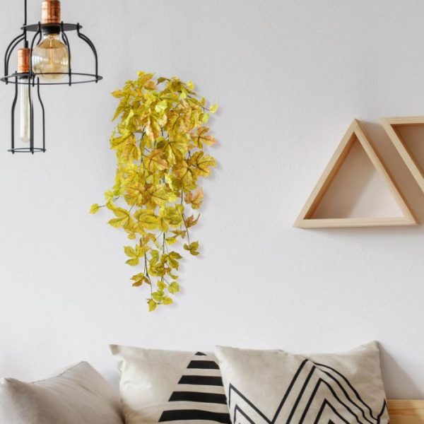 Herfst-kunsthangplant-Maple-65cm-geel-4 Herfst kunsthangplant Maple 65cm geel 4