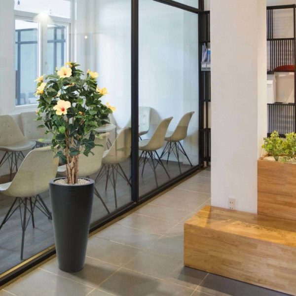 Hibiscus-Deluxe-100-cm-oranje-7 Hibiscus Deluxe 100 cm oranje 7