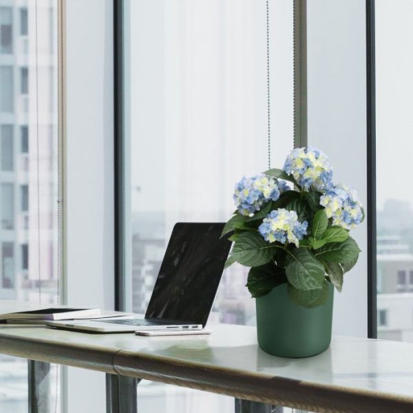 Hortensia-Deluxe-kunstplant-45-cm-blauw-7 Hortensia Deluxe kunstplant 45 cm blauw 7