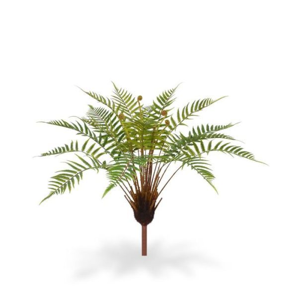 Kunst Bosvaren boeket 75 cm 8