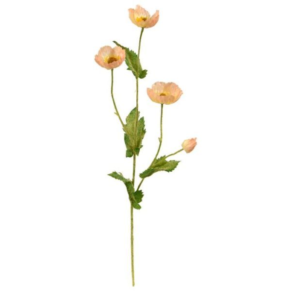 Wie gaat u verleiden met deze aantrekkelijke kunstklaproostak in romantische zalmkleur? Wie het ook is