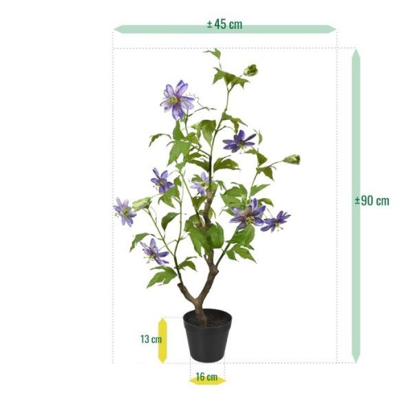 Kunst-Passiebloem-90-cm-lila-3 Kunst Passiebloem 90 cm lila 3