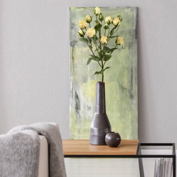 Kunst-Trosrozentak-70-cm-creme-4 Kunst Trosrozentak 70 cm creme 4