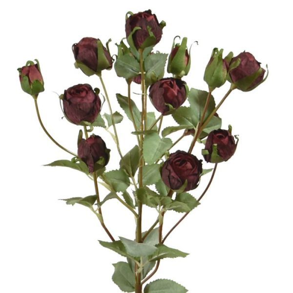 Kunst Trosrozentak 70 cm rood 3