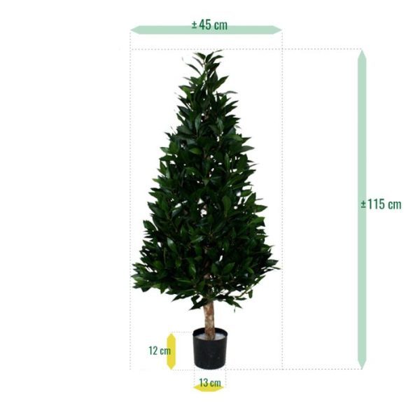 Laurier-Tower-115-cm-kunstplant-4 Laurier Tower 115 cm kunstplant 4