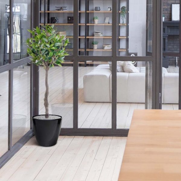 Laurier-kunstboom-op-stam-120-cm-4 Laurier kunstboom op stam 120 cm 4
