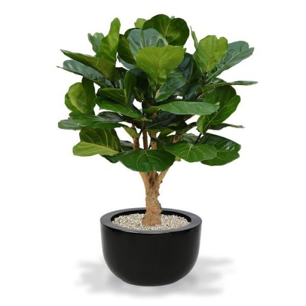 Lyrata Deluxe kunstplant 125 cm op stam 2