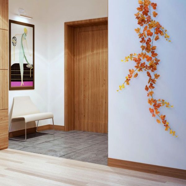 Maple kunst guirlande 180cm herfst oranje 4