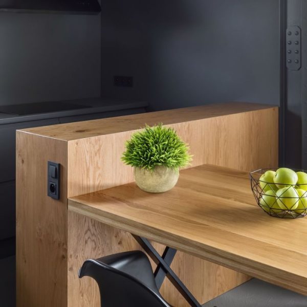 Mini Bamboe kunst grasplant 14 cm groen in potje 1