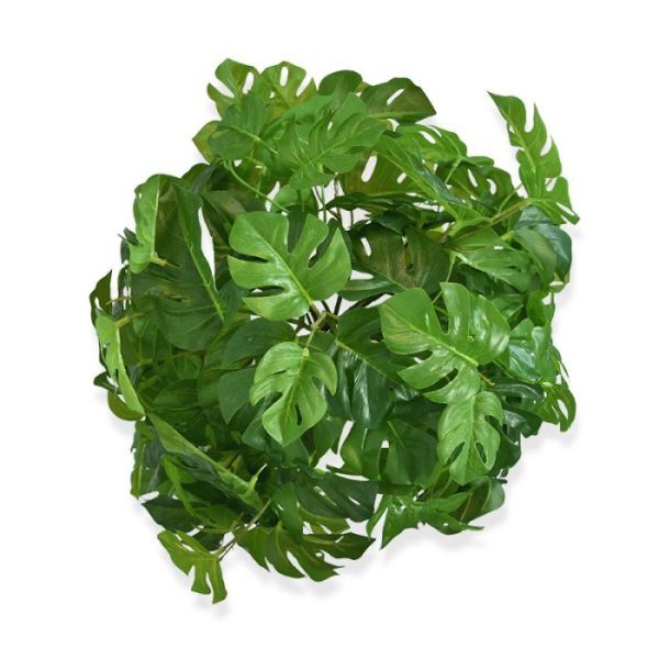 Kunst Hangplanten Monstera kunsthangplant 80 cm groen 1