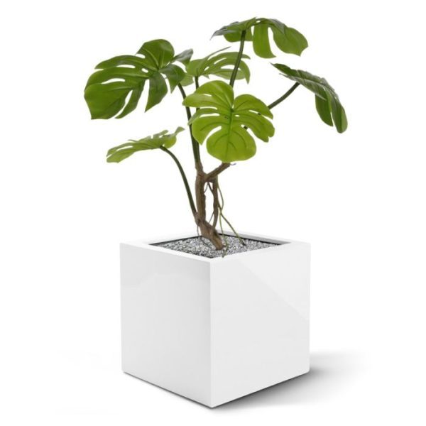 Groene kunstplanten Monstera kunstplant 50 cm 2