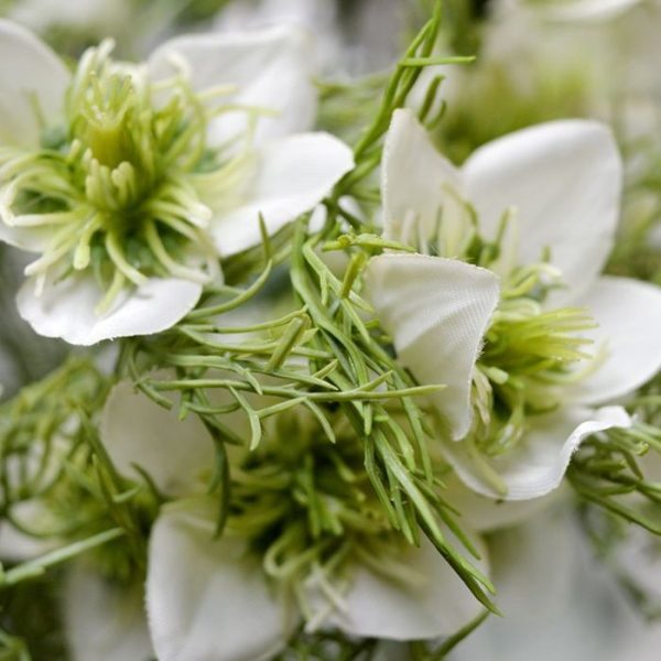 Nigella kunsttak 55 cm creme 3
