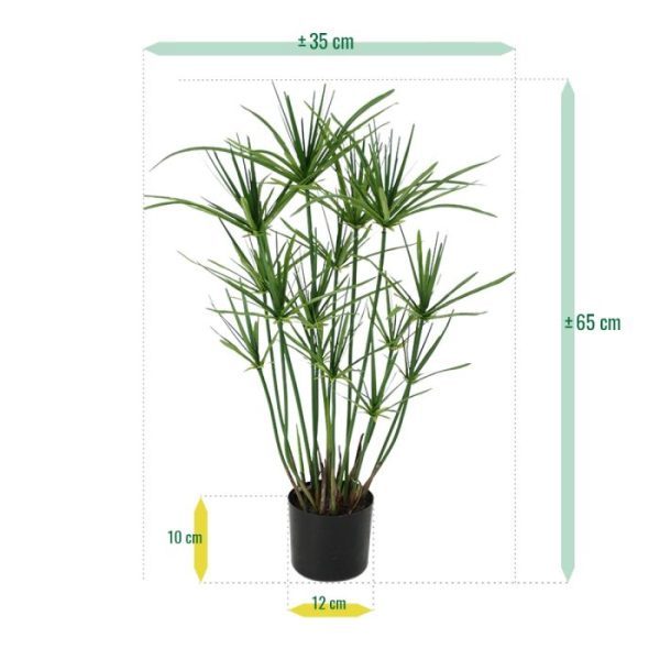 Papyrus-65-cm-kunstplant-4 Papyrus 65 cm kunstplant 4