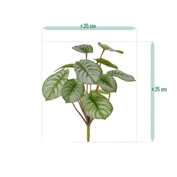 Pepperomia kunstboeket RT 25 cm 4