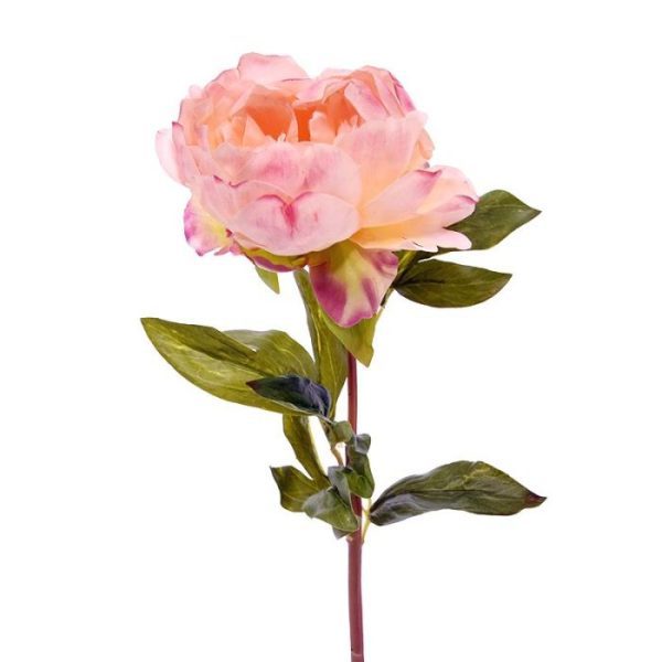 Kunst steelbloemen de bloem voelt net echt. De steel heeft een lengte van ongeveer 55 cm en is verkrijgbaar in het roze en cerise.