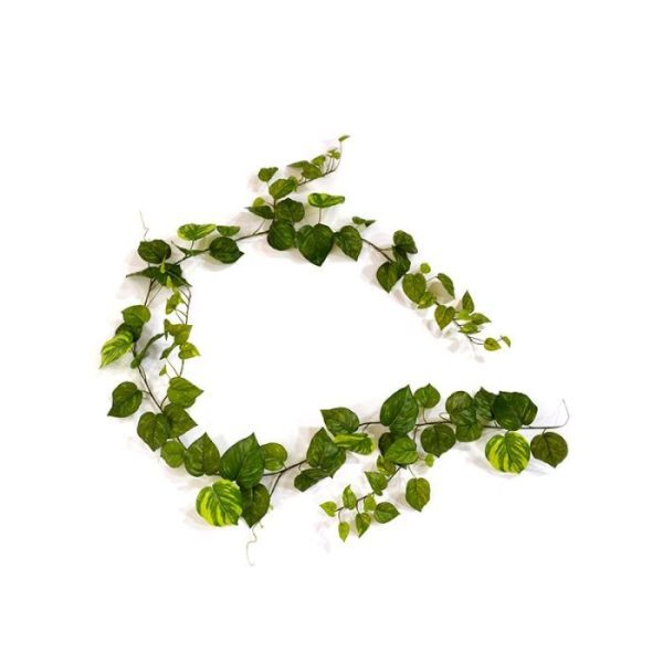 Pothos-kunst-guirlande-180-cm-bont-4 Pothos kunst guirlande 180 cm bont 4