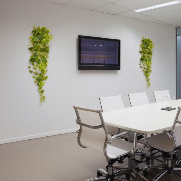 Pothos kunsthangplant 130 cm bont 3