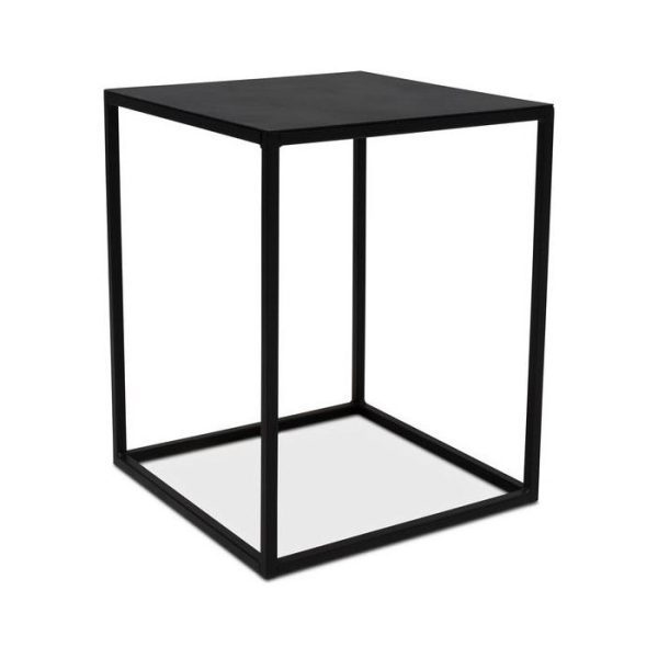 40x40x75cm STAGE zuil metaal 40x40x75cm zwart mat 1