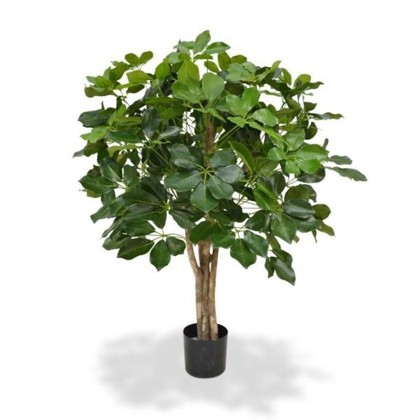 Schefflera 90 cm kunstplant op stam 6
