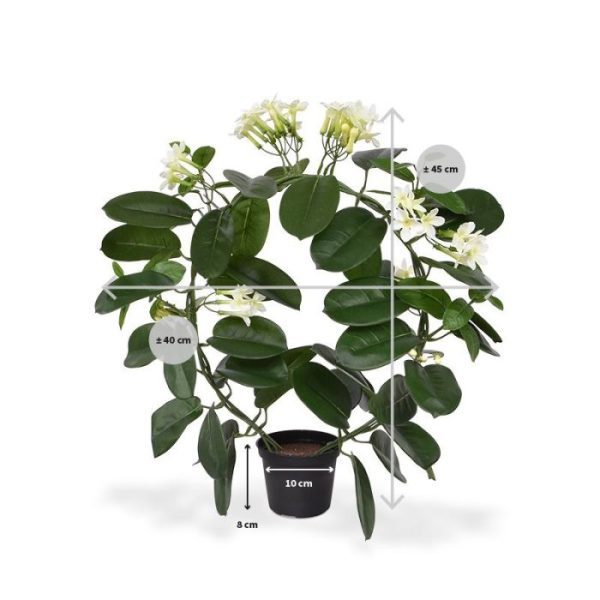 Stephanotis kunstplant 40 cm Nieuw - Stephanotis kunstplant 40 cm
