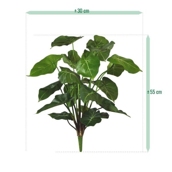 Syngonium kunstboeket 55 cm 3