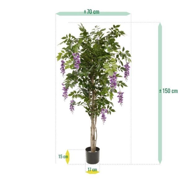 Wisteria-kunstboom-150-cm-lila-7 Wisteria kunstboom 150 cm lila 7