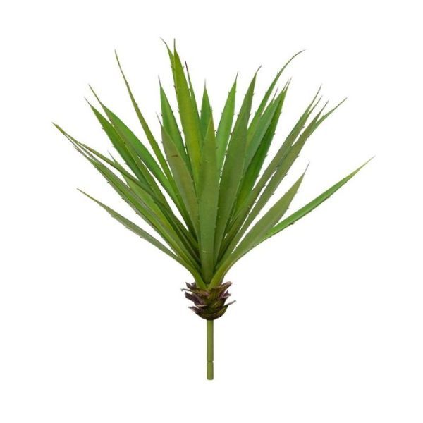 Kunstboeketten of met meerdere in een luxe schaal. De Yucca is tevens leverbaar in een kweekpotje van 10 cm en als boeket van 50 en 60 cm.