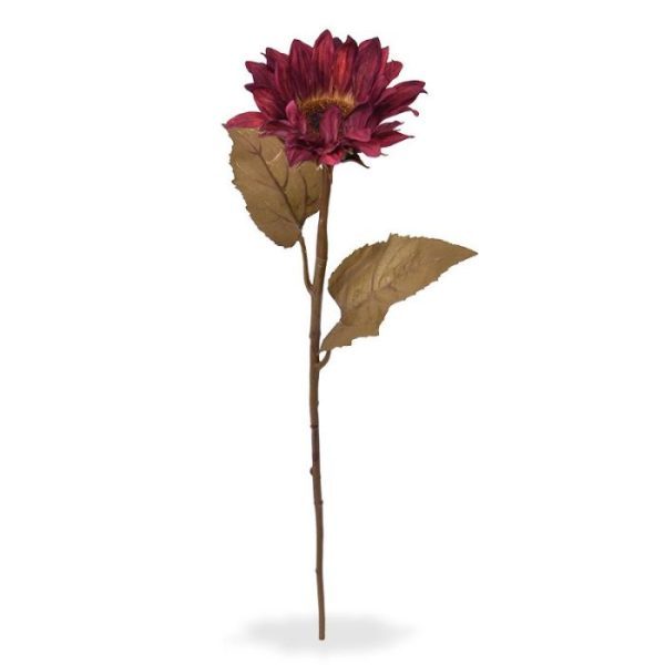 Zonnebloem-kunsttak-M-65-cm-burgundy-3 Zonnebloem kunsttak M 65 cm burgundy 3