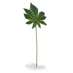Deze kunst Aralia bladtak 45 cm dient als basis product voor vele mogelijkheden.   Standaard wordt deze kunsttak los geleverd