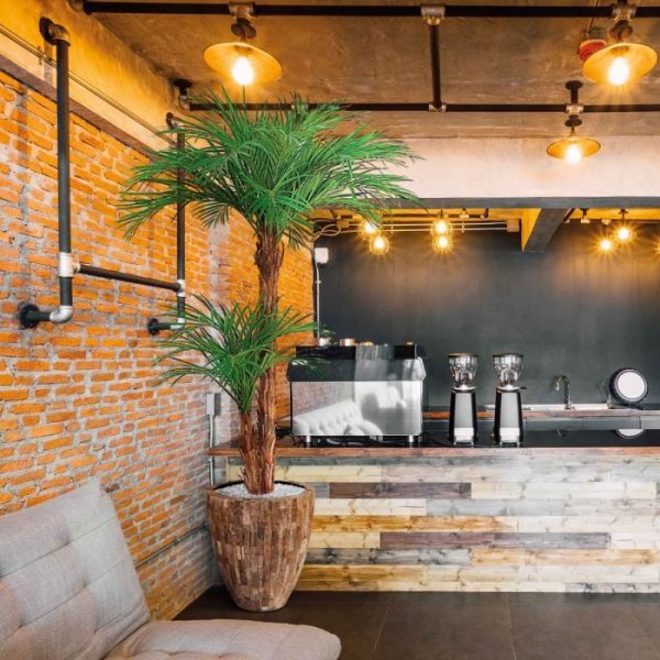 Areca kunstpalm Deluxe 225 cm 6