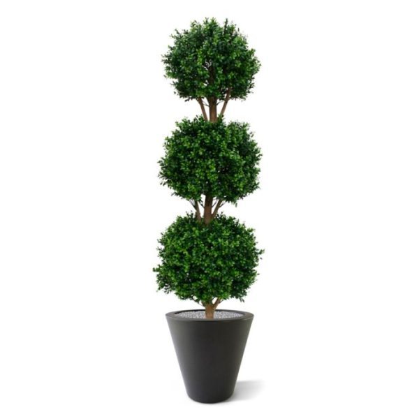 Buxus Bol Deluxe x3 175 cm UV De uv bestendige Kunstbuxus is gemaakt van kwalitatief pvc-plastic