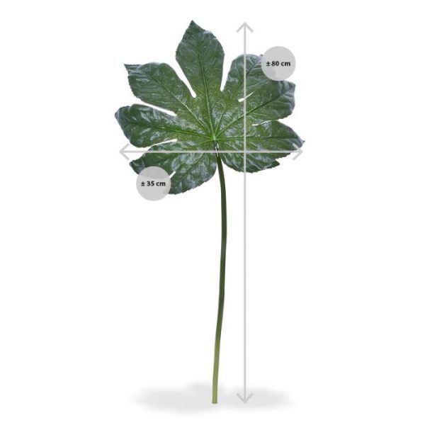Nieuw - Fatsia kunstblad XL 81 cm