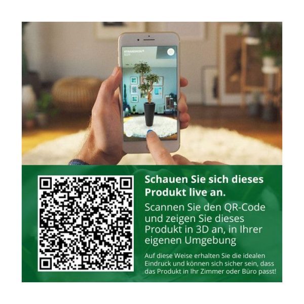 Ficus Cyathistipula 120 cm Deluxe kunstplant 10