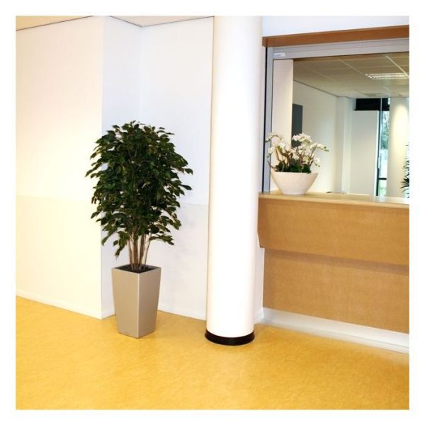Ficus Exotica Deluxe brandvertragende kunstplant 150 cm groen FR 6