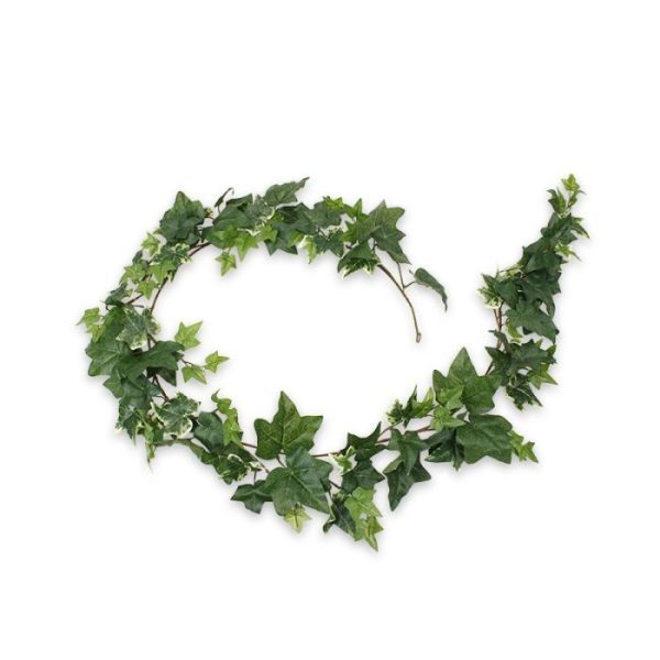 Hedera kunst guirlande groen bont 180 cm 1