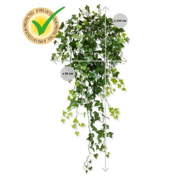 Kunst Hangplanten terras of balkon. Al is de kunsthanger volledig vervaardigd uit hoogwaardig kunststof