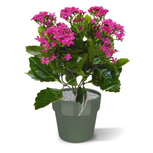 dit kunstzijden boeket leent zich er prima voor! De hoogte deze kunstplant is ongeveer 35 cm (inclusief steel van 10 cm)