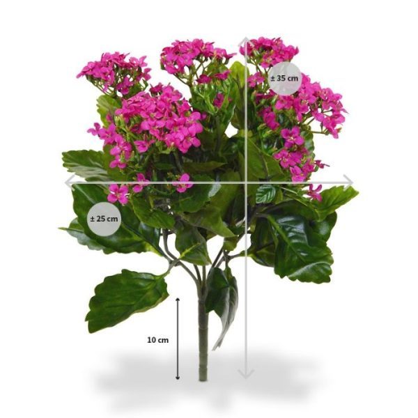 Kalanchoe kunstboeket 30 cm paars 6