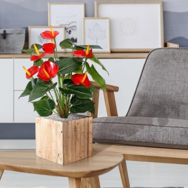 Kunst-Anthurium-deluxe-50-cm-rood-4 Kunst Anthurium deluxe 50 cm rood 4