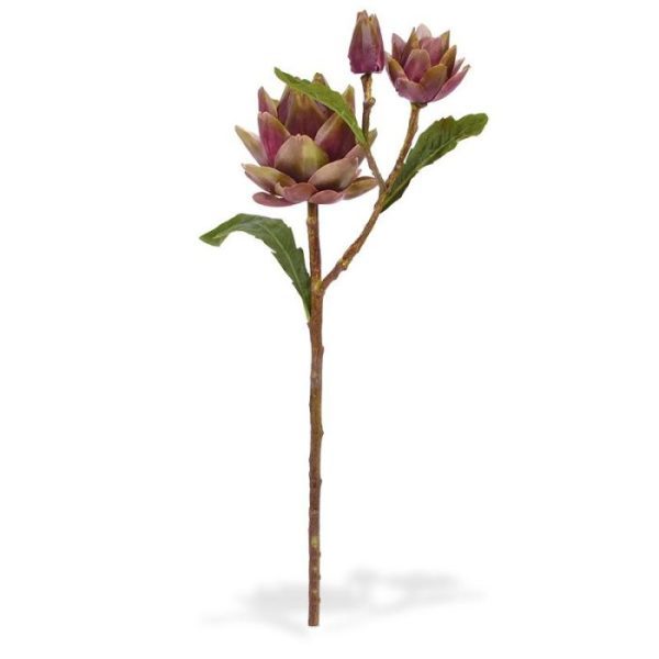 Kunst Artisjok deluxe 70 cm burgundy 5