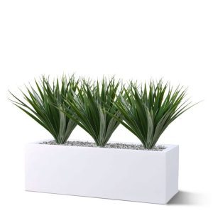 Dit uv bestendige kunst bamboegras boeket van zo'n 25 cm is een mooi kunstplantje om te verwerken in arrangementen en tafelstukjes. De sprietjes in verschillende groottes en de kleine nagemaakte knopjes maken dit een geschikte decoratie voor op op terrastafels in horecagelegenheden.   Omdat de UV-protector in de grondstof van de kunststof is verwerkt kunnen wij de garantie geven dat deze kunstplant gedurende 8 jaar lang niet verkleurt!   De diameter van het kunststof Bamboegras boeket is ongeveer 15 cm en de totale hoogte 28 cm