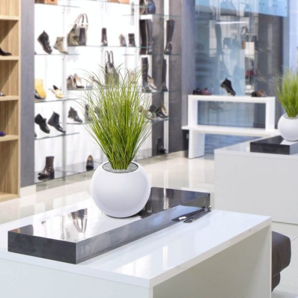 Kunst Grasboeket 60 cm wide groen 6