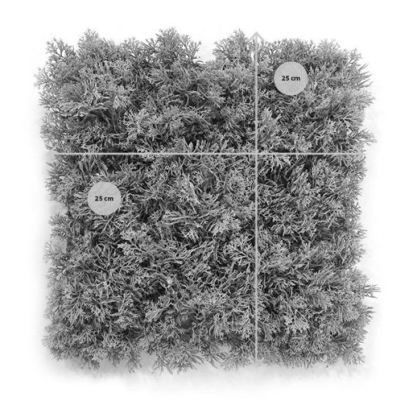 Kunst Rendier Mosmat 25x25 cm grijs Nieuw Kunst Rendiermosmat 25x25 cm grijs