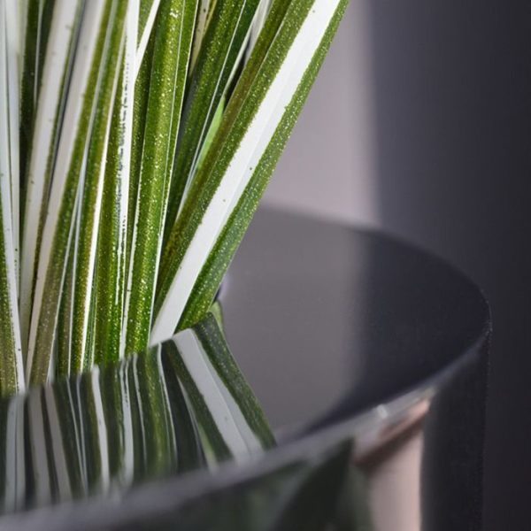 Dit kunst Rietgras boeket deluxe 85 groen-crème is perfect te gebruiken om plantenbakken mee op te steken. Door zijn opbouw staat het kunstgras bijzonder goed op hoge potten